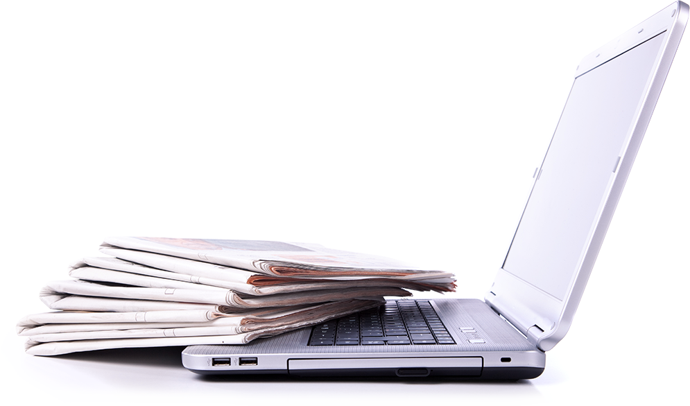 Laptop Zeitung